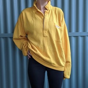 Vintage Soft Yellow Pullover Sweater
